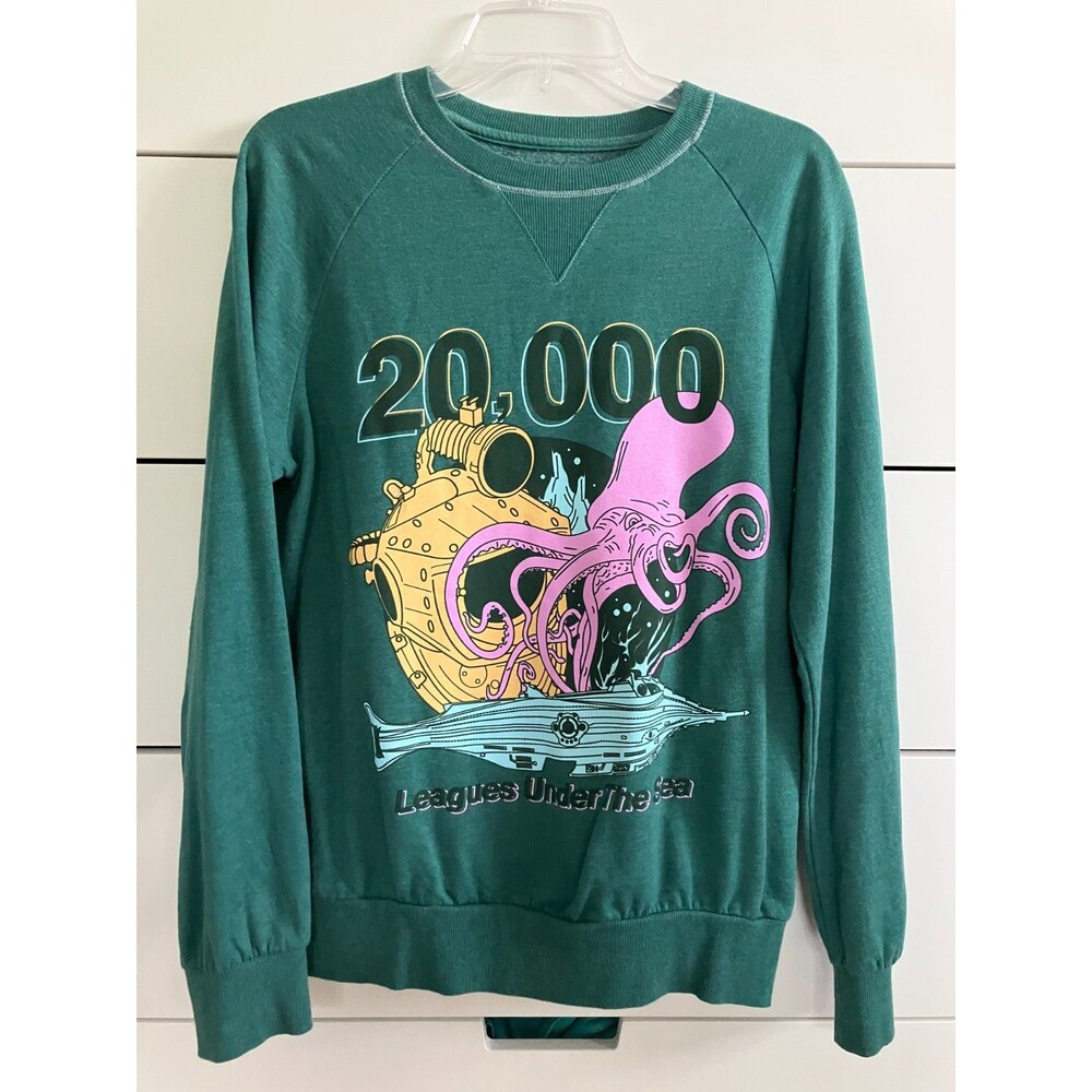 Disney 20,000 Leagues Under the Sea Nautilus Long Sleeve Shirt Unisex Size S